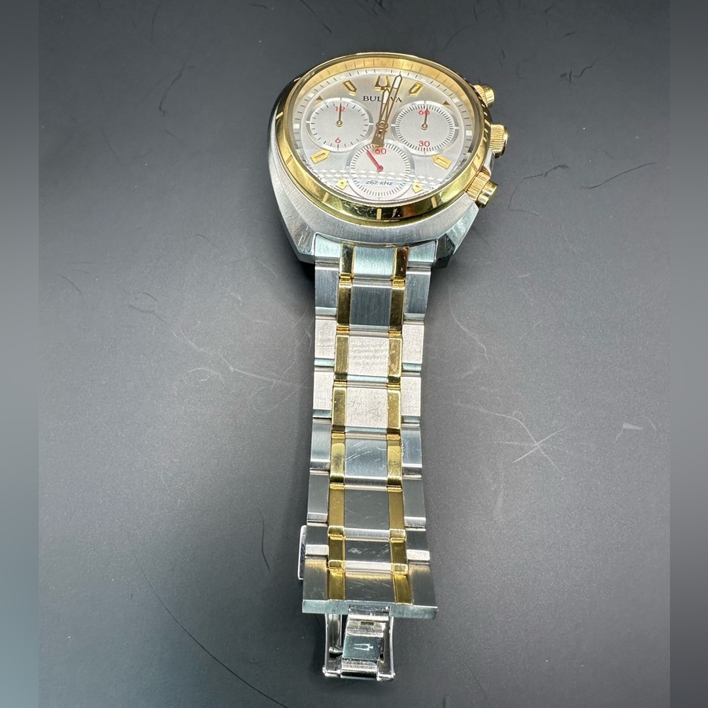 Bulova Two-Tone Chronograph Smartwatch - Picture 6 of 9